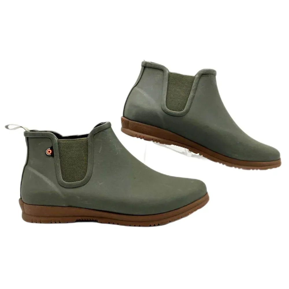 BOGS Womens Sweetpea Chelsea Rain Boots - Size 8 - Like New